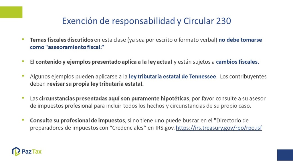 ❗ Descargo de responsabilidad