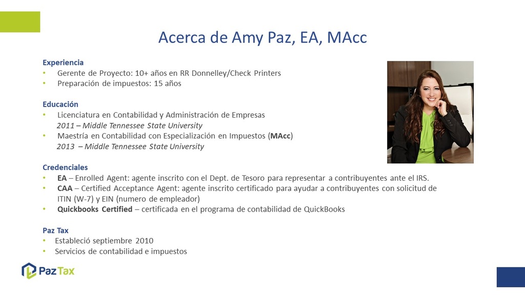 👩‍🏫 Sobre Amy Paz